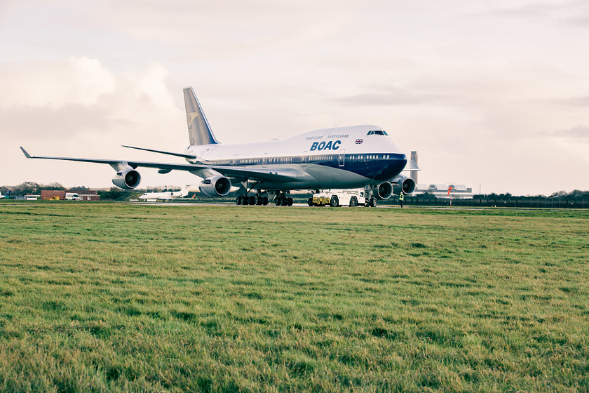 Final British Airways 747 Arrives at New Home in Wales
